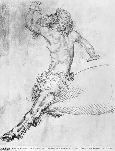 Centauro, del Álbum Vallardi de Antonio Pisanello